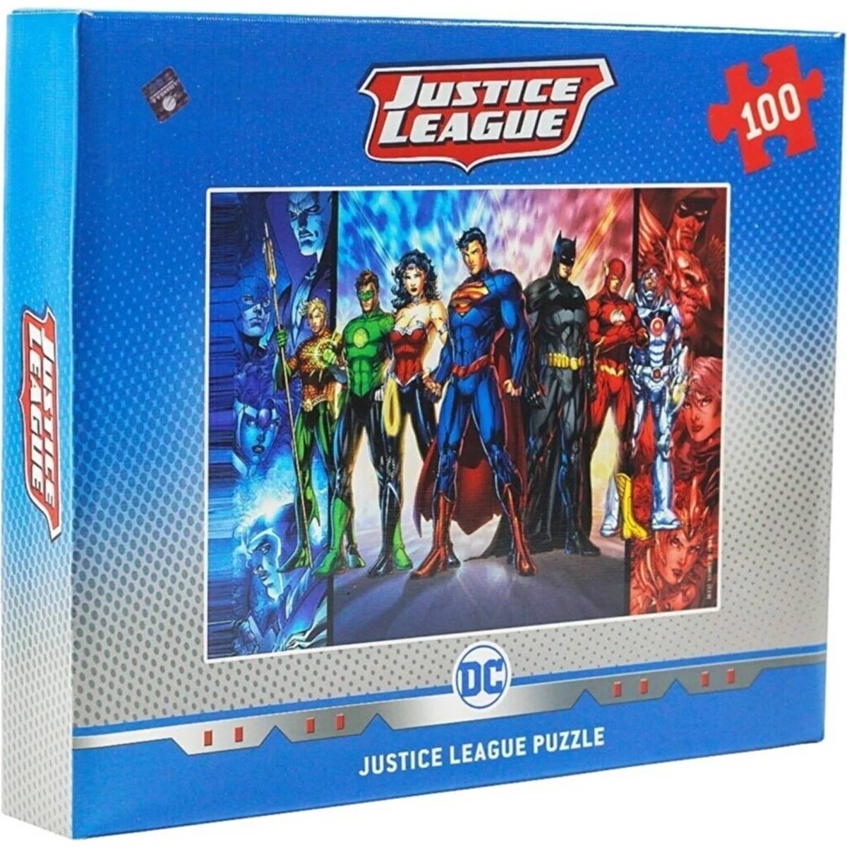 Justice League 100 Parça Puzzle