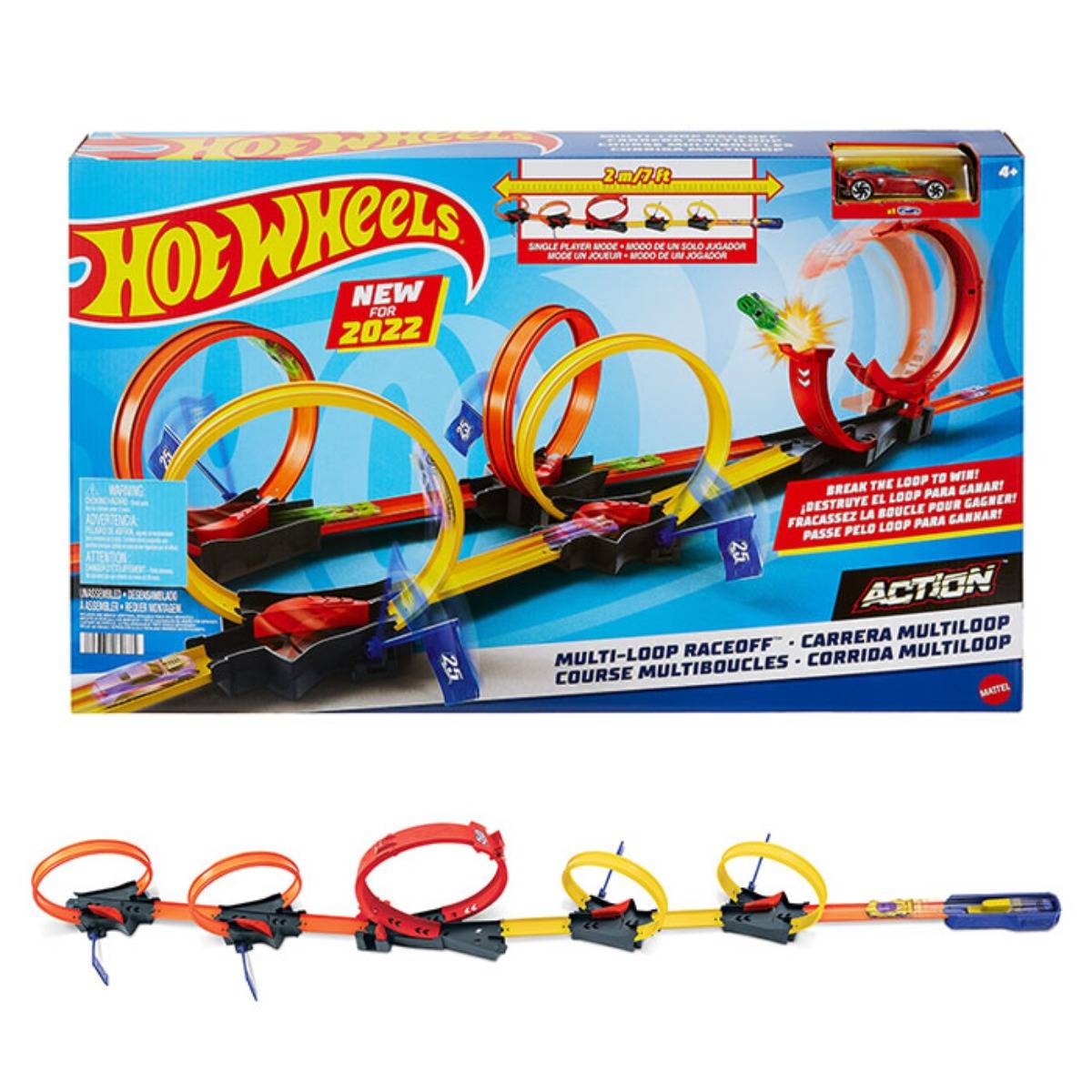 Hot Wheels Çok Çemberli Yarış Seti