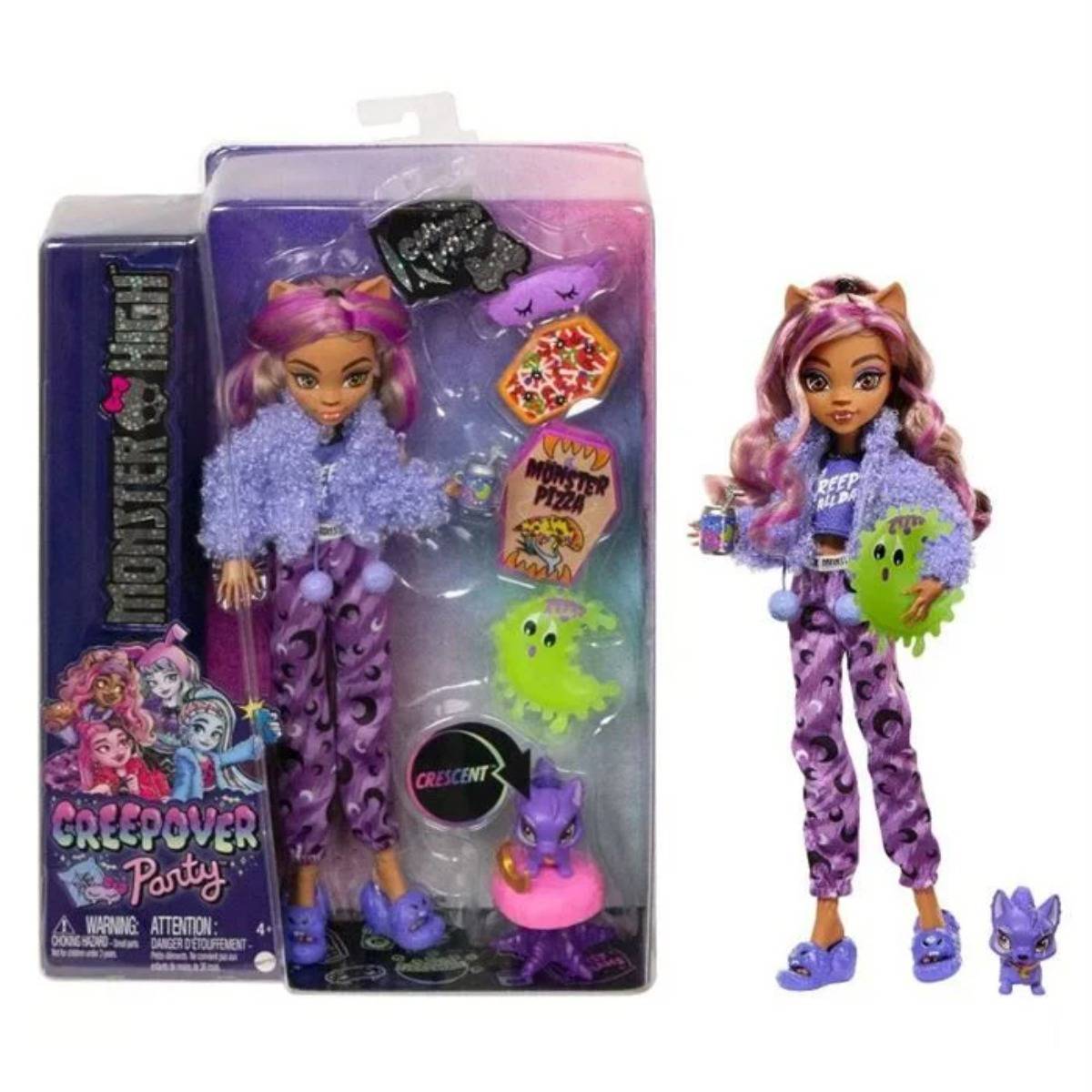 Monster High Creepover Partisi Clawdeen Wolf