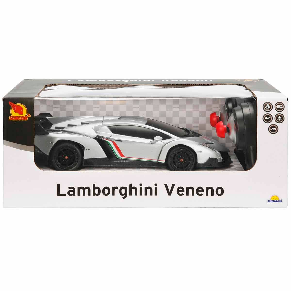 Uzaktan Kumandalı 1:24 Lamborghini Veneno Işıklı Araba