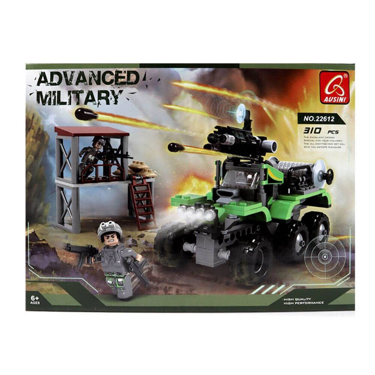 Ausini Asker Seti 310 Parça Lego