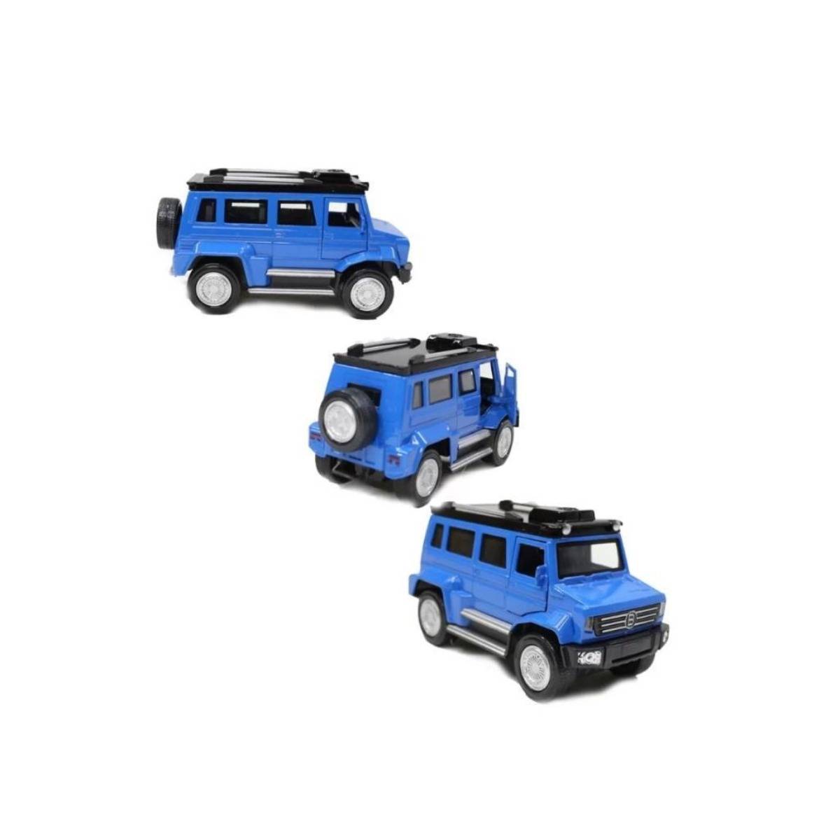 Çek Bırak Işıklı Sesli Metal Jeep (12 cm)