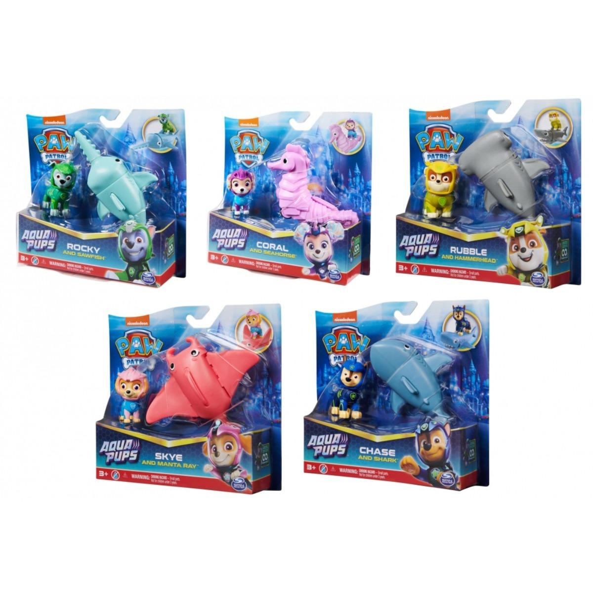 Paw Patrol Aqua Pups Figür + Aksesuar