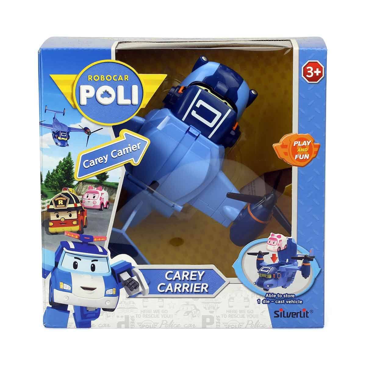 Robocar Poli Carey Carrier Kargo Uçağı