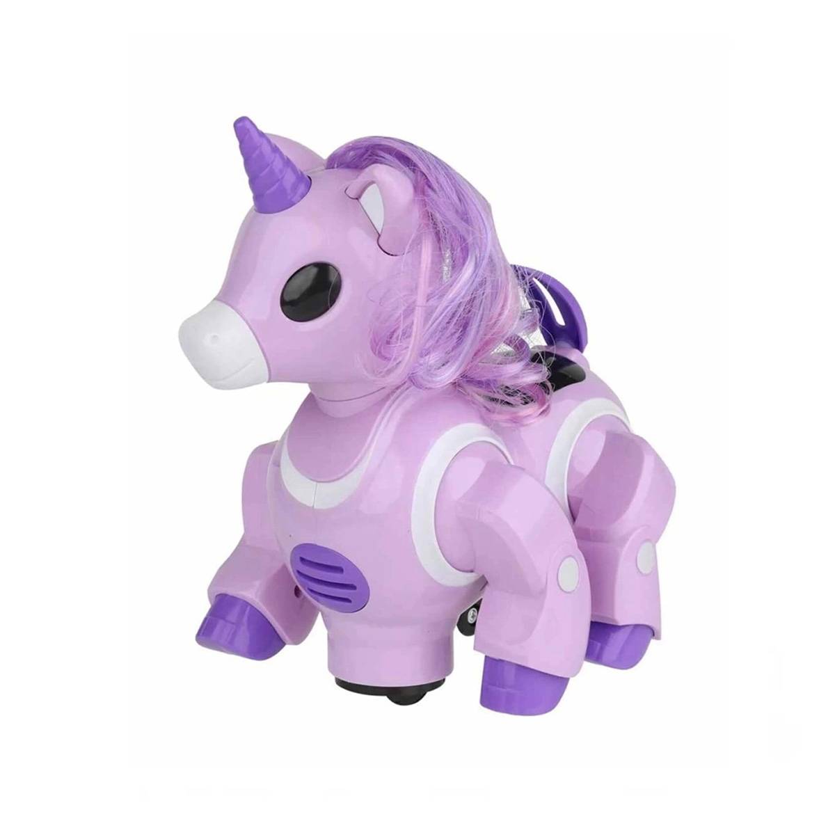 Sesli Işıklı Danseden Pilli Robot Unicorn