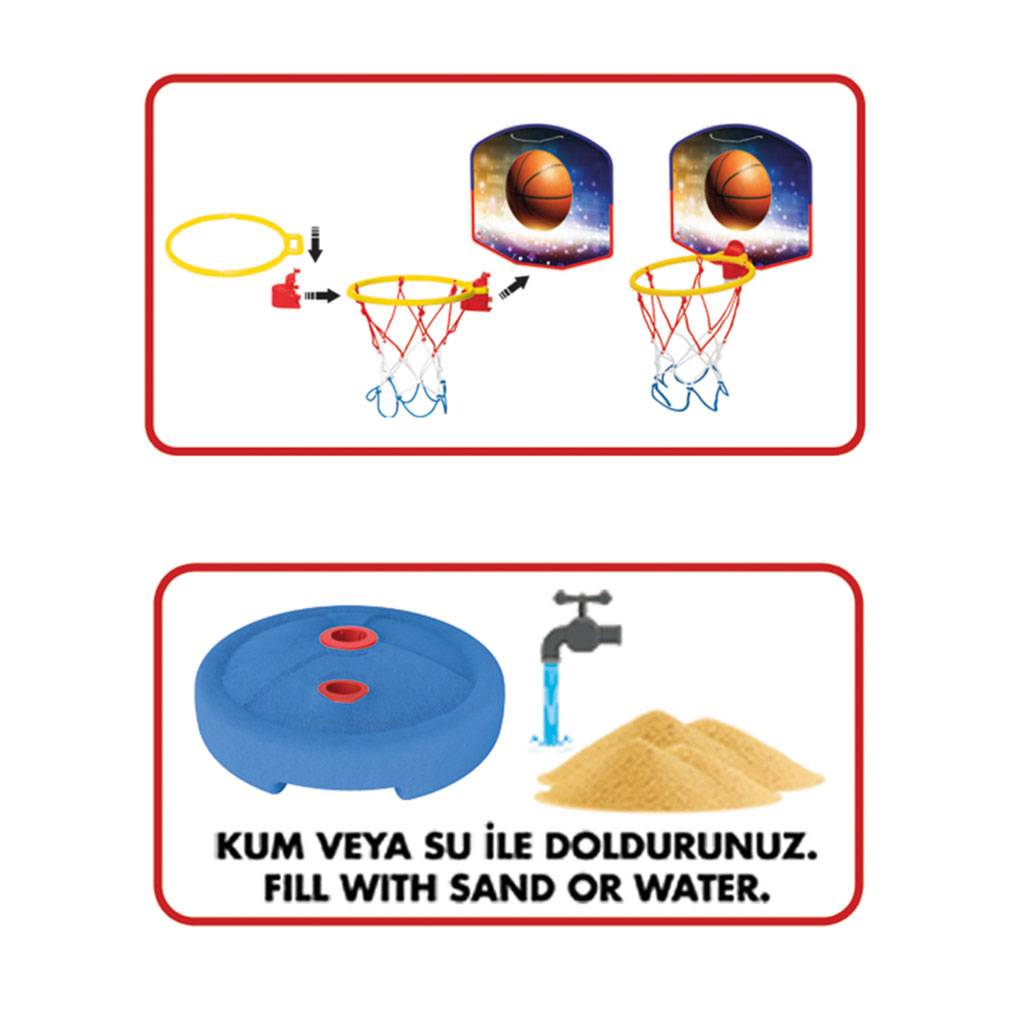 Küçük Ayaklı Basket Potası