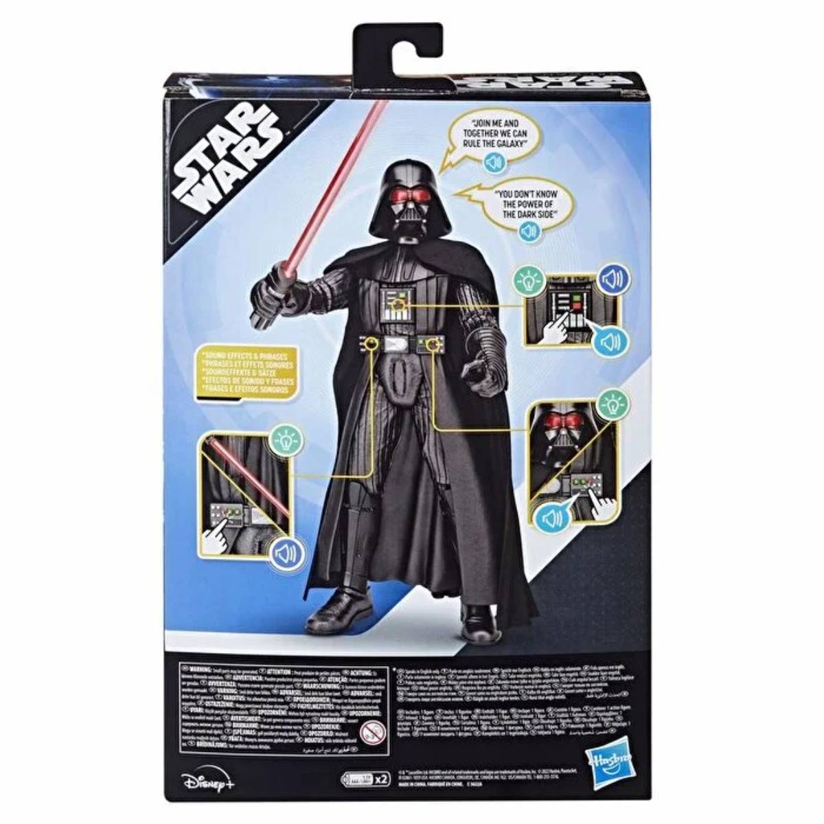 Star Wars Galactic Action Obi-wan Kenobi Darth Vader