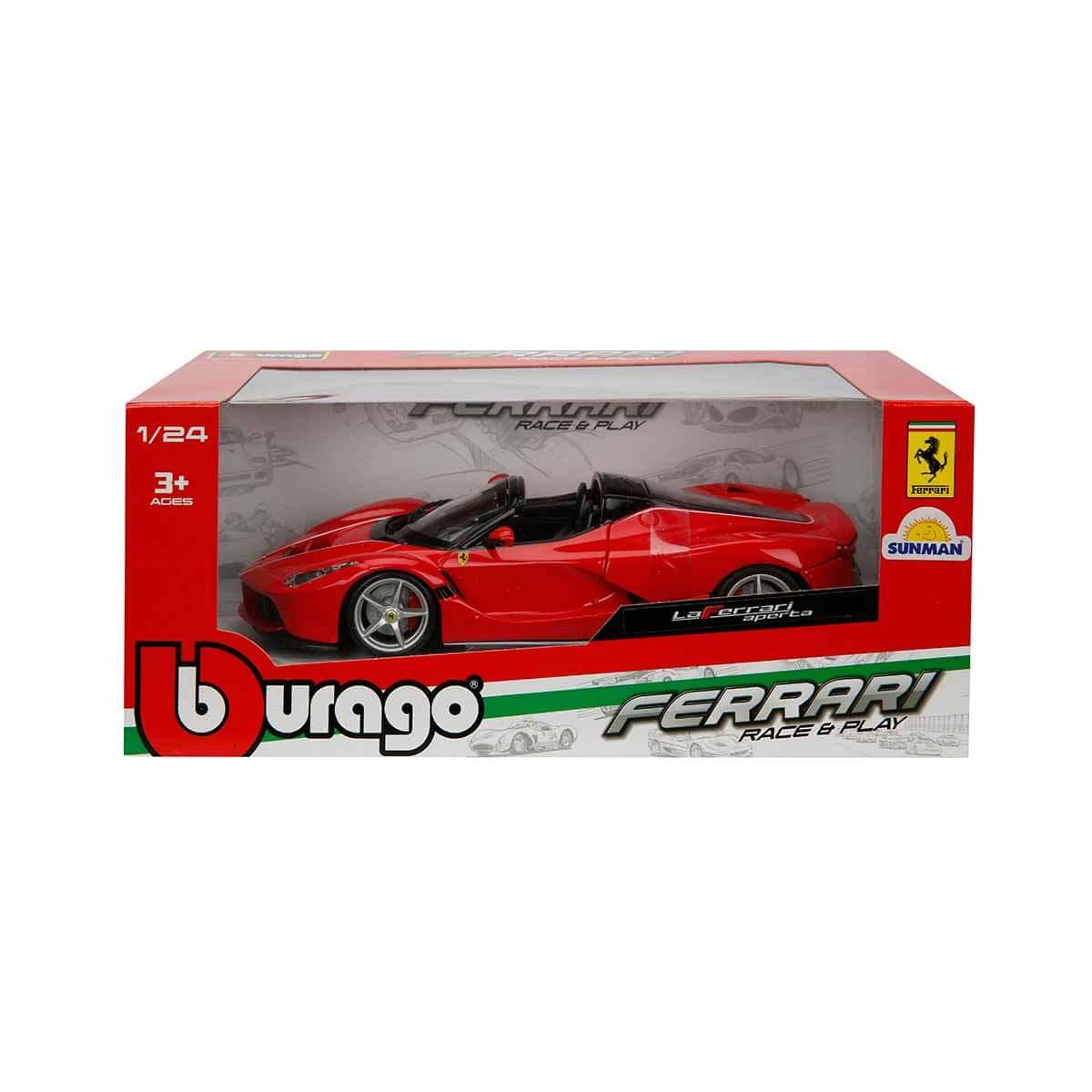 Burago 1/24 Ferrari LaFerrari Aperta Model Araba