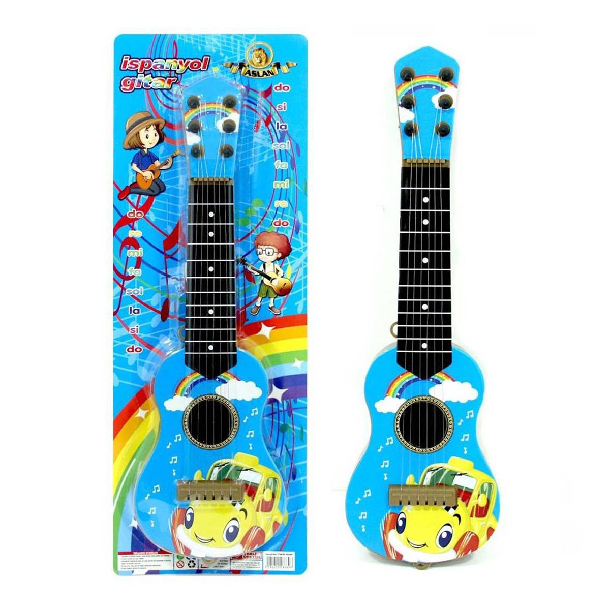 Nessiworld Renkli İspanyol Gitar 48,5 cm