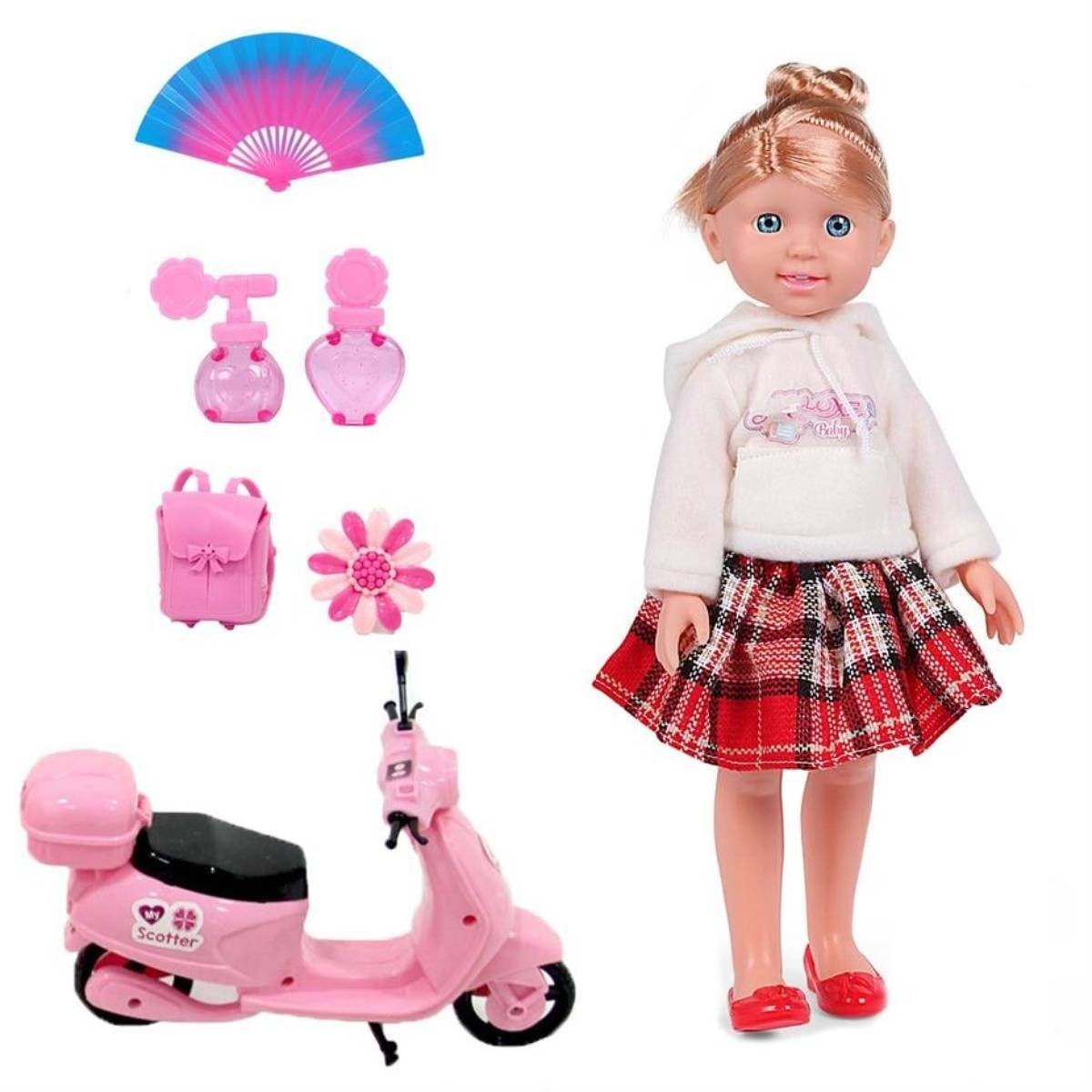 Galtoys Azra Bebek ve Scooter