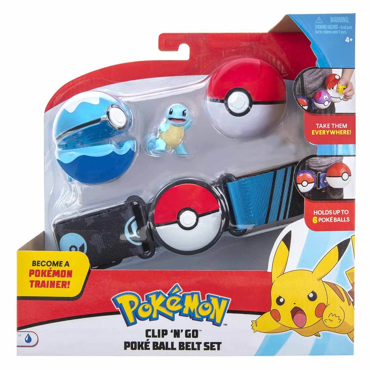 Pokemon Clip 'N' Go Poke Ball Kemer ve Squirtle