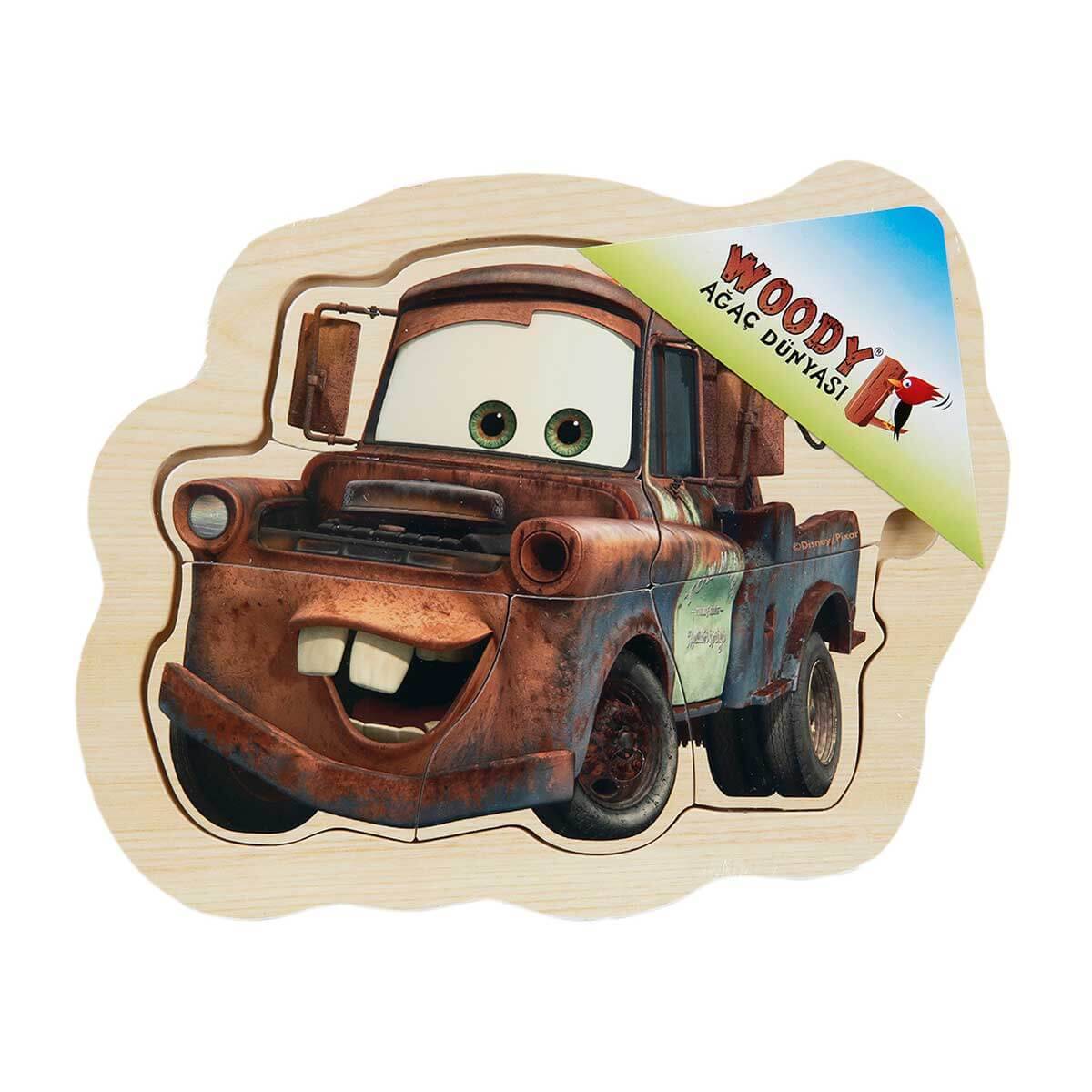 Disney Cars Ahşap Puzzle