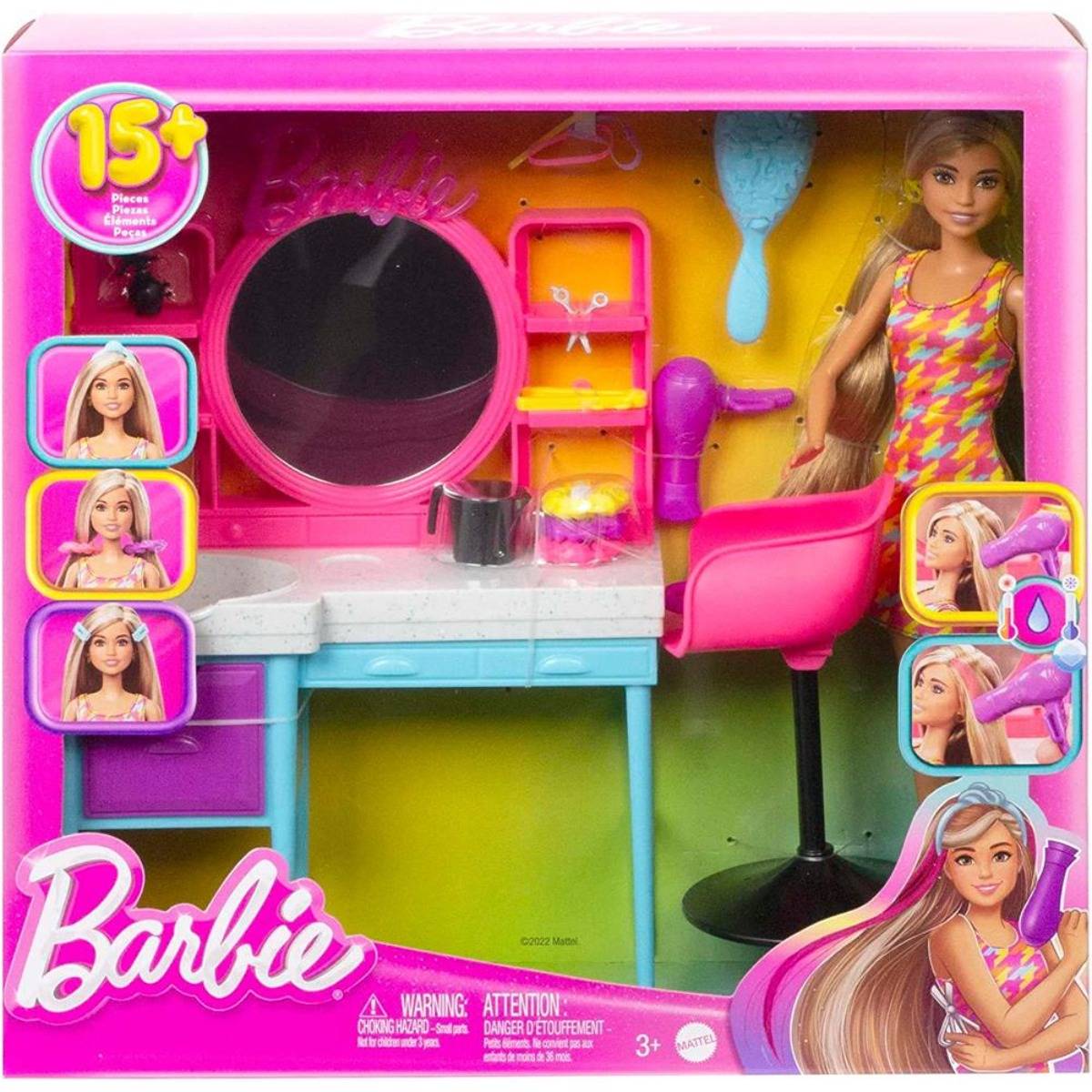 Barbie Muhteşem Kuaför Oyun Seti