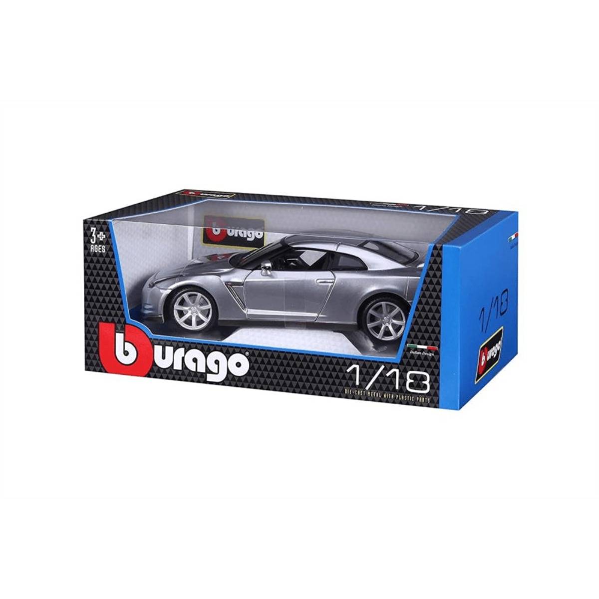 Bburago 1:18 Nissan GT-R R35 2009 Model Araba