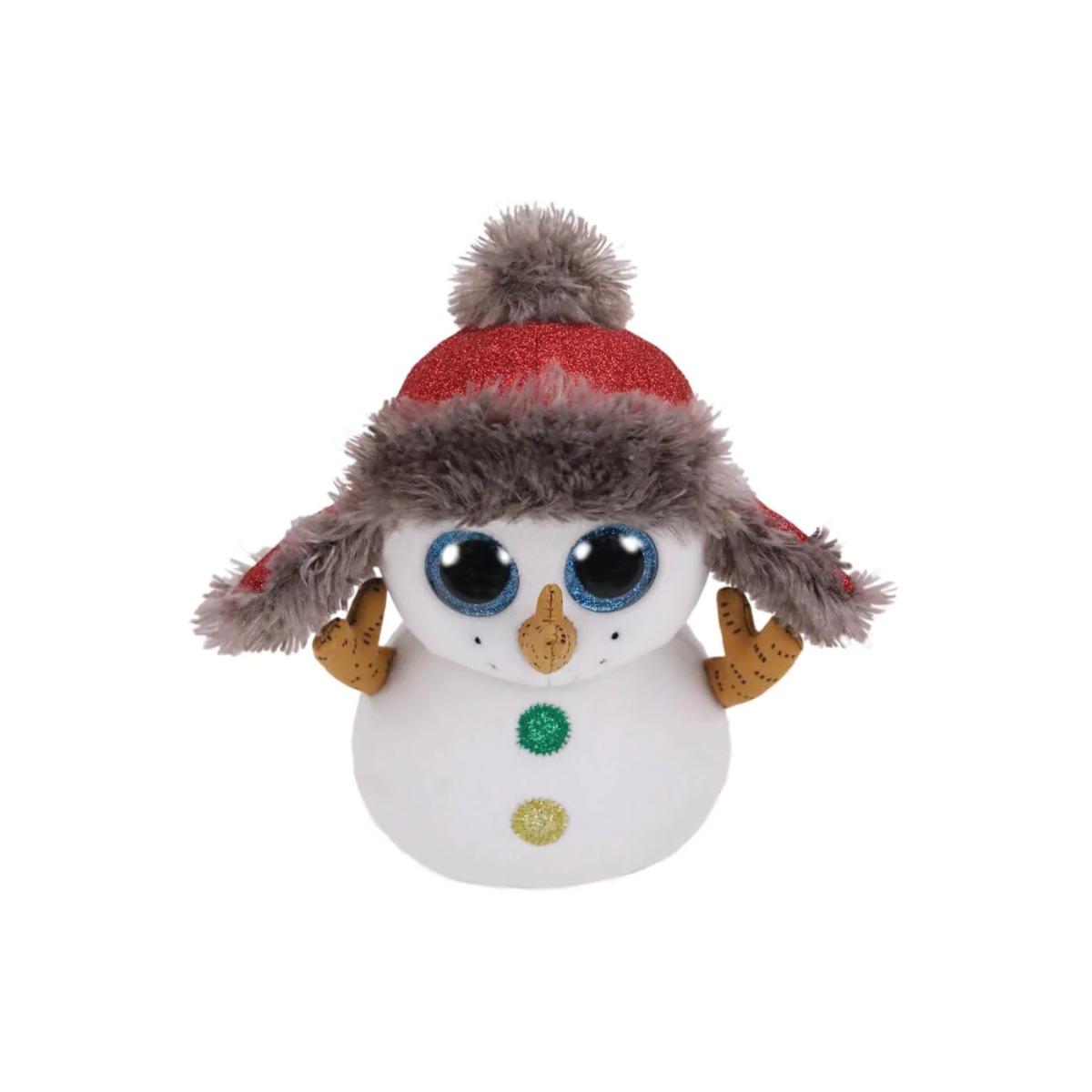 TY Beanie Boos - Buttons the Snowman Peluş 15cm