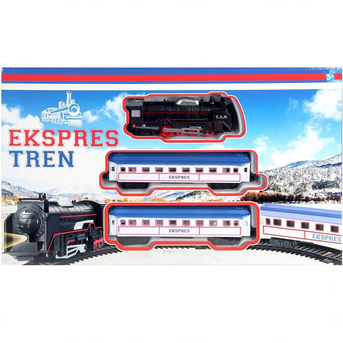 Canem Oyuncak Express Tren Pilli