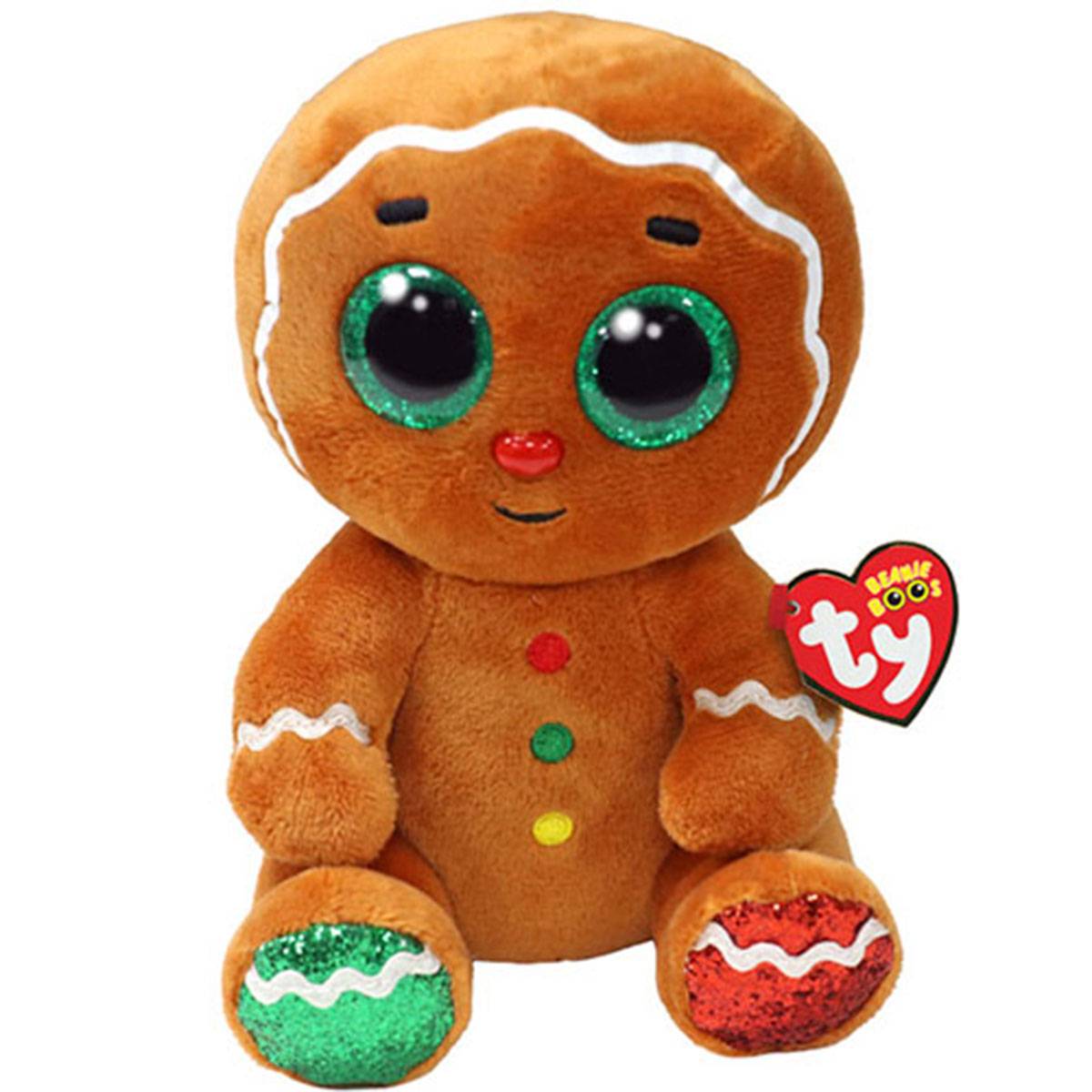 TY Beanie Boos - Crumble the Gingerbread Man Peluş 15 cm