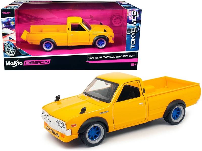 Maisto 1:24 Design Tokyo Modern 1973 Datsun 620 Pick-Up Model Araba