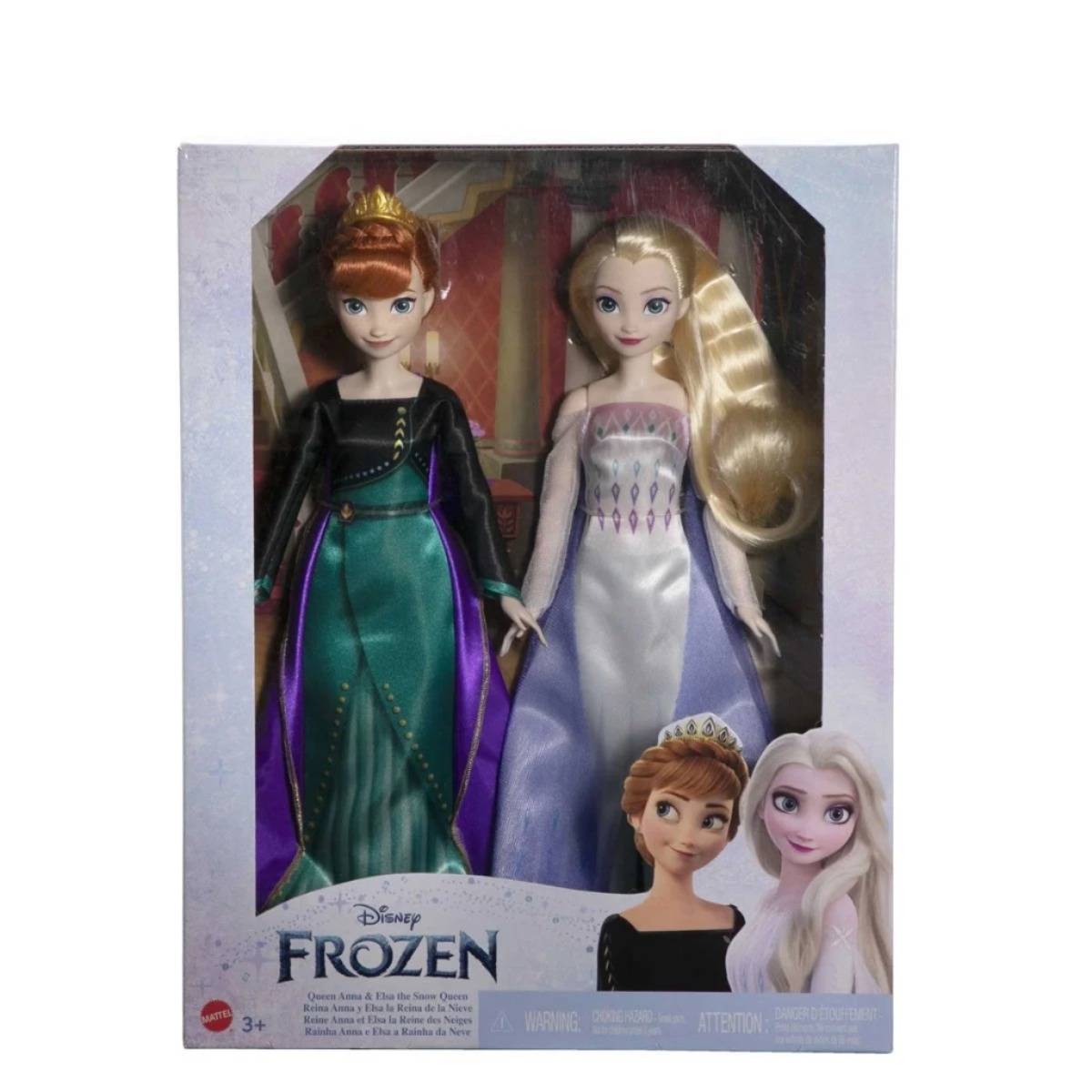 Disney Karlar Ülkesi Prensesleri Anna ve Elsa 2'li Paket