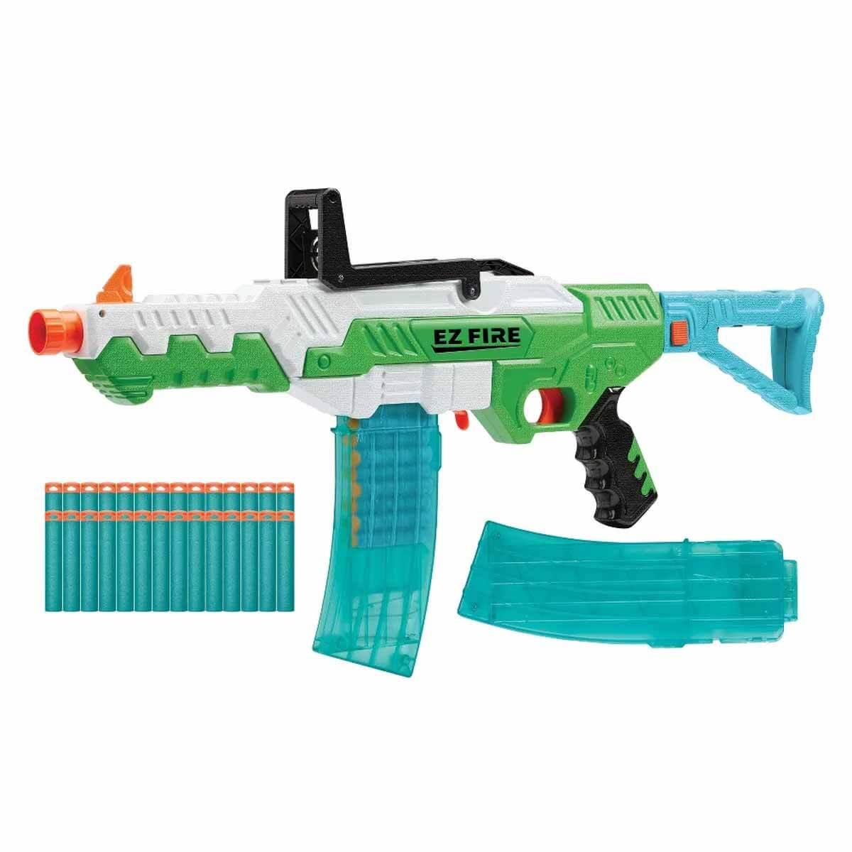 Air Warriors Ez Fire Blaster 28 Mermili Sünger Dart Atan Silah - 56 cm