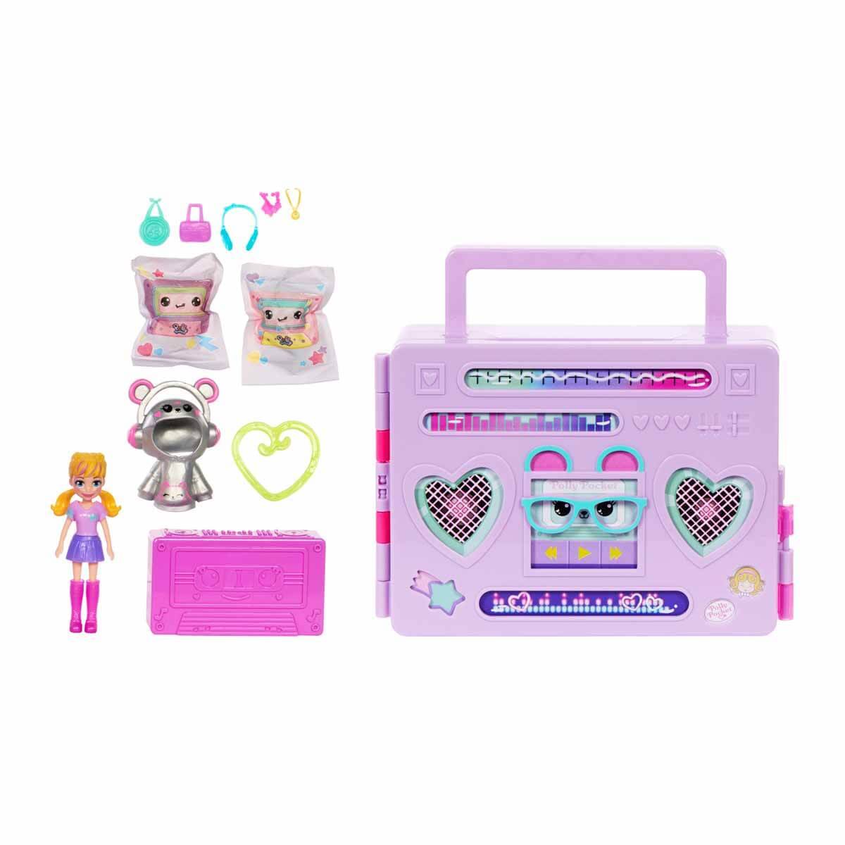 Polly Pocket Disko Dansı Eğlenceli Kıyafetler Oyun Seti