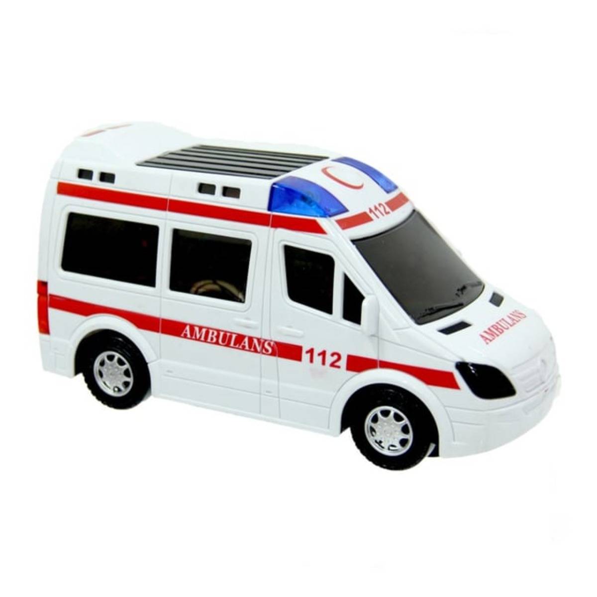 Prestij Işıklı Sesli Pilli Ambulans