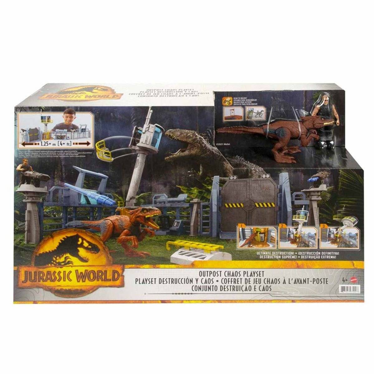 Jurassic World Karakolda Kaos Oyun Seti