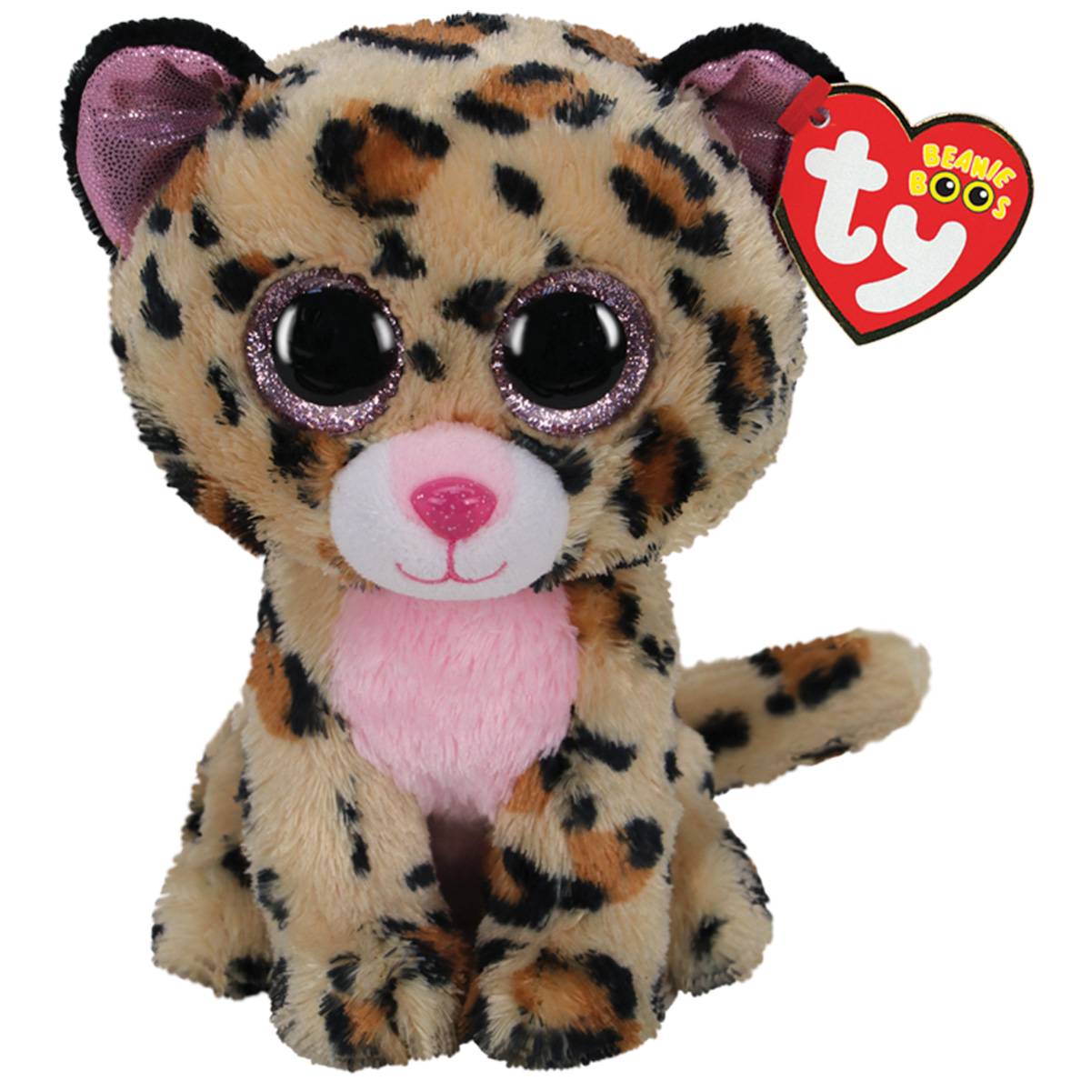 TY Beanie Boos - Livvie the Leopard Peluş 15 cm