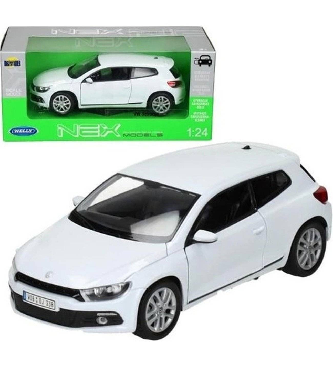 Welly 1:24 Volkswagen Scirocco Model Araba