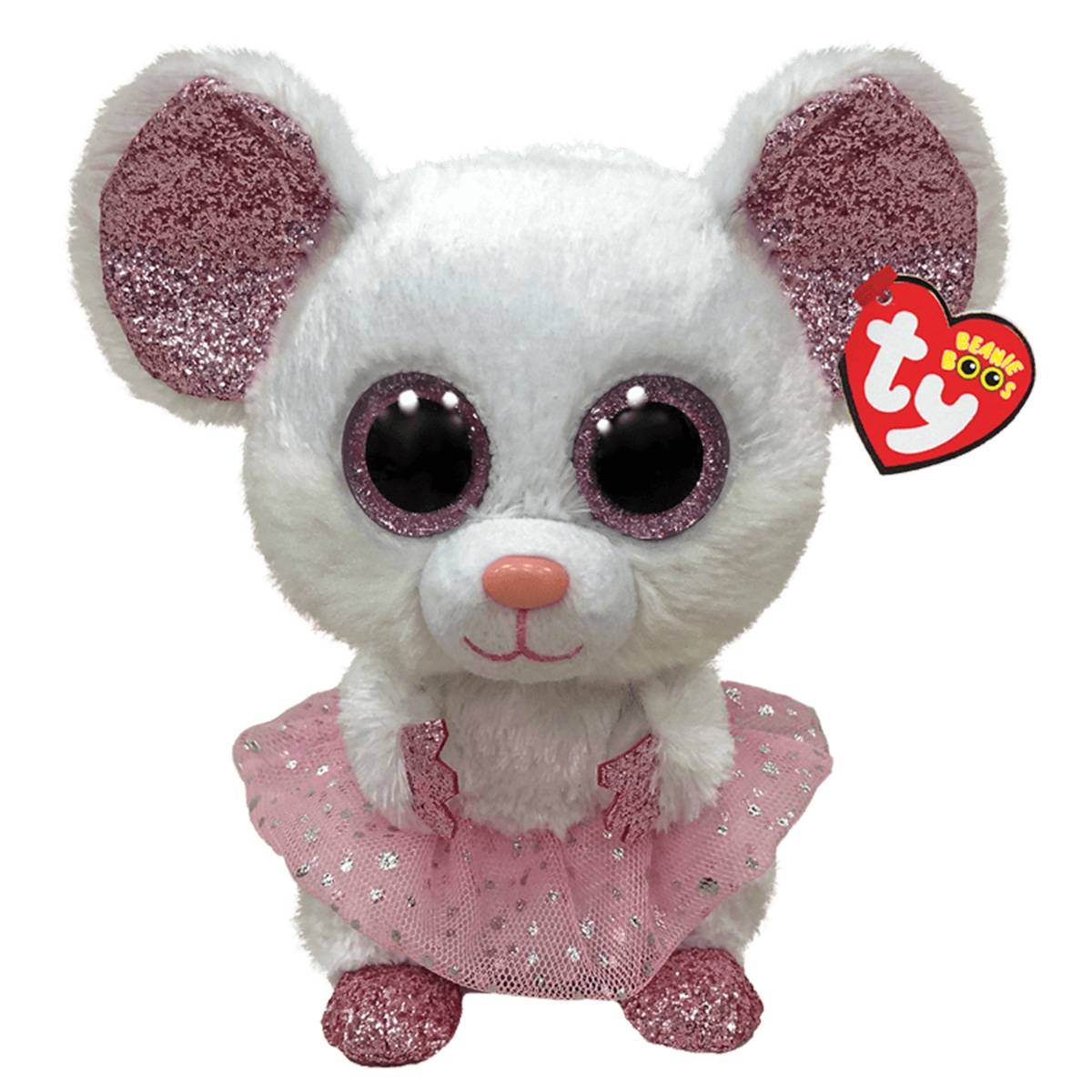 TY Beanie Boos Nina the Ballerina Mouse Peluş 33 cm