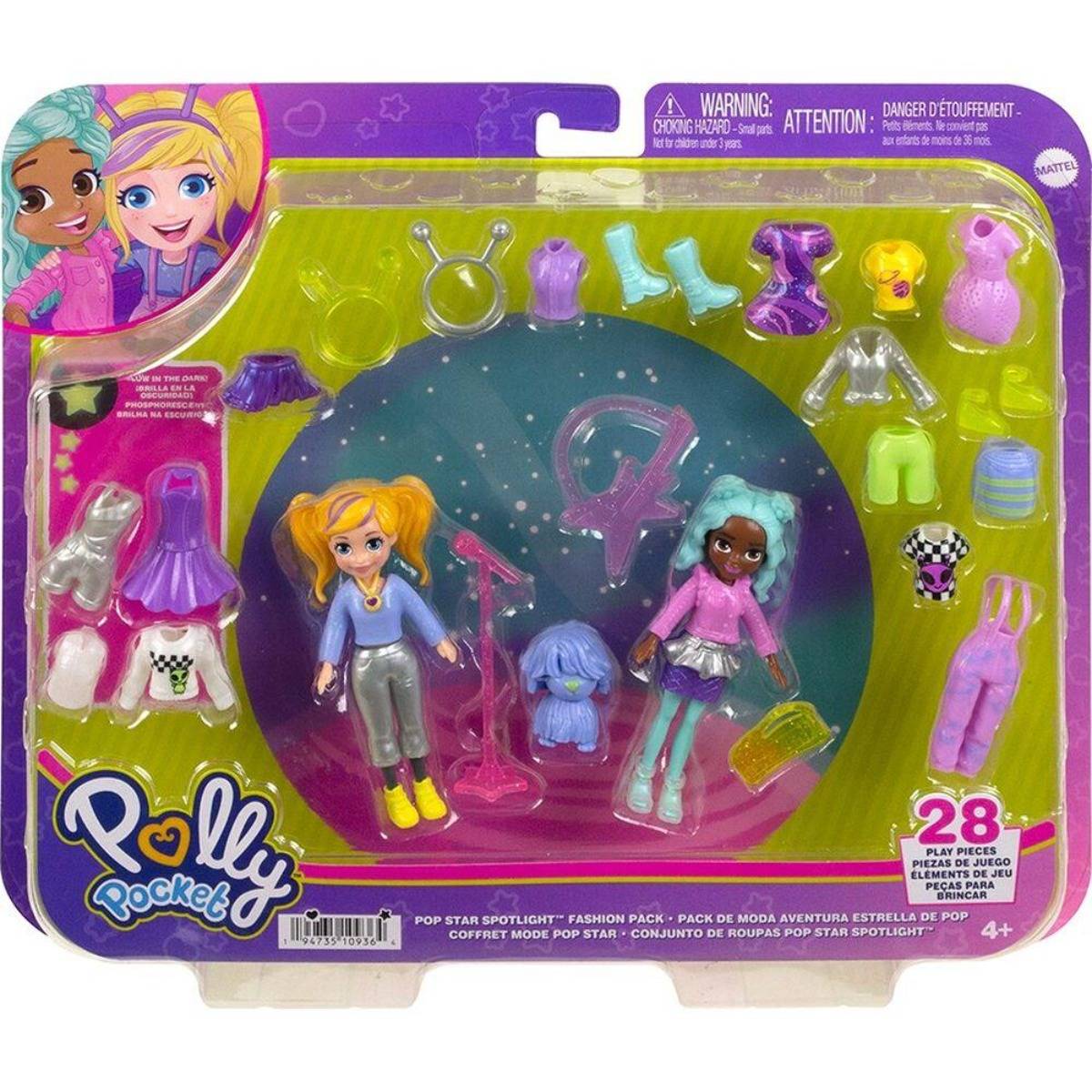 Polly Pocket ve Arkadaşları Moda Aksesuarları Oyun Setleri