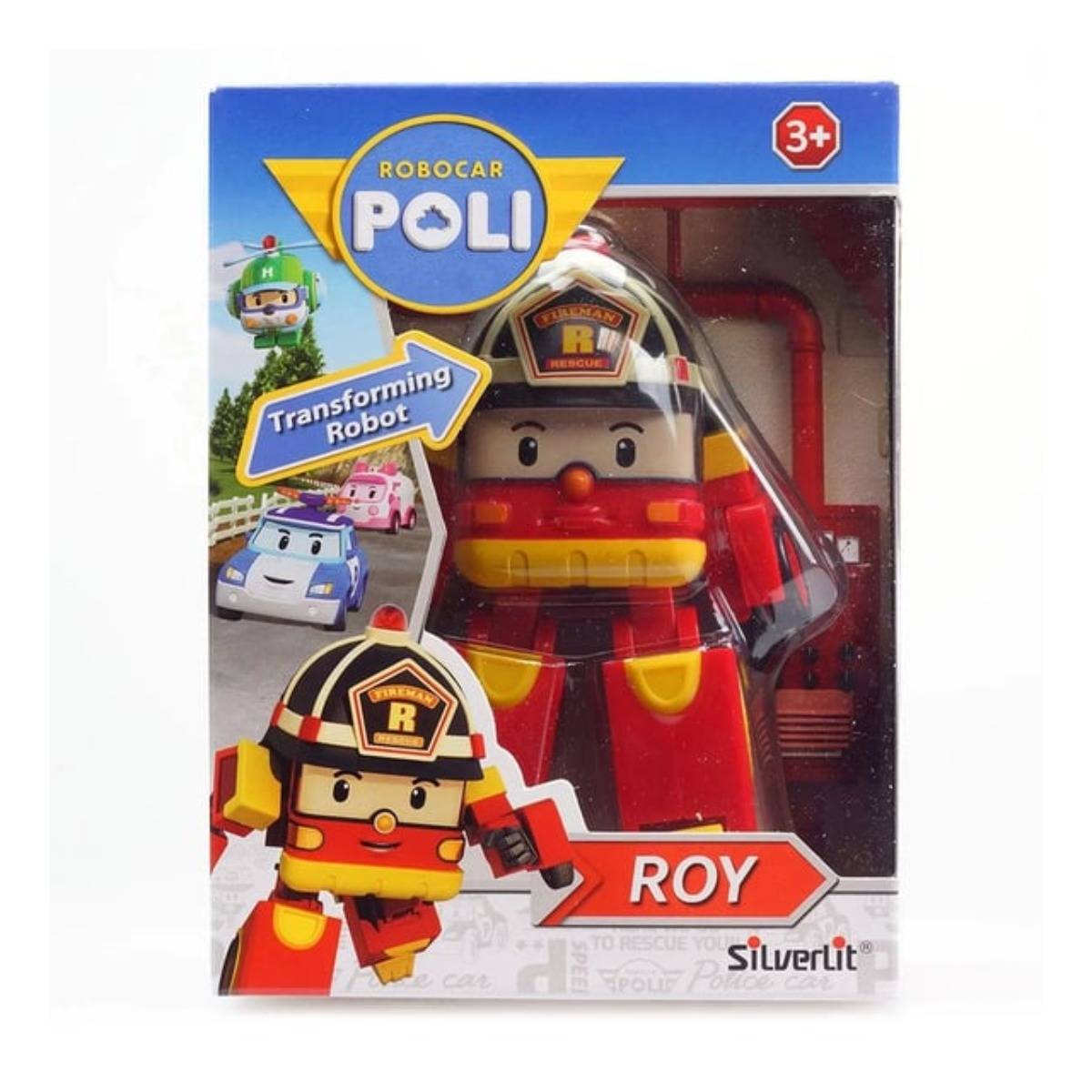 Robocar Poli Transformers Robot Figür Roy