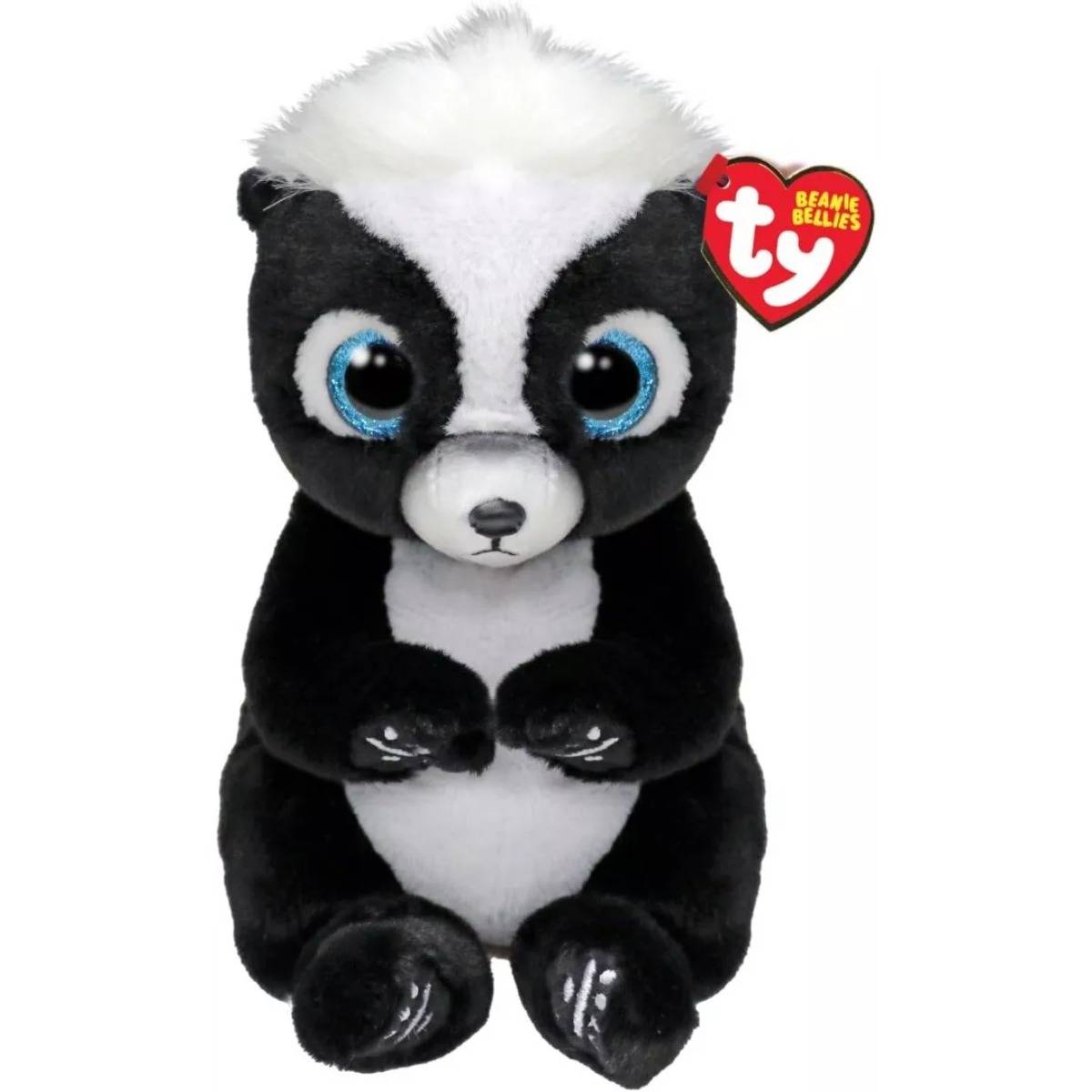 TY Beanie Bellies Rukus the Skunk Peluş 15 cm