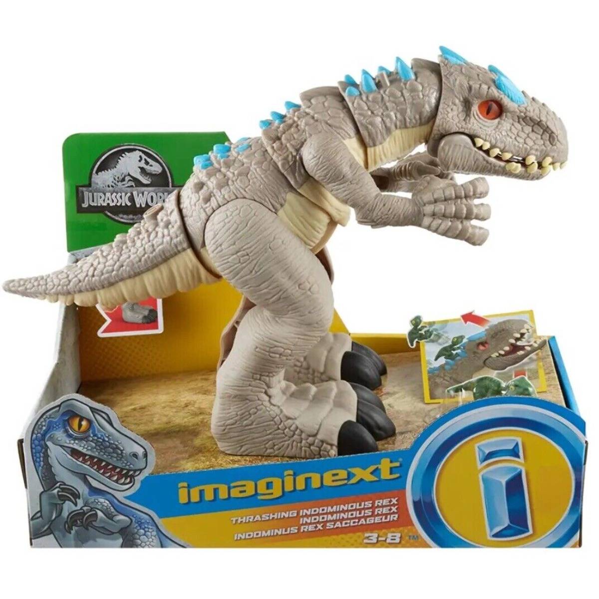 Fisher-Price Imaginext Jurassic World Thrashing Indominus Rex