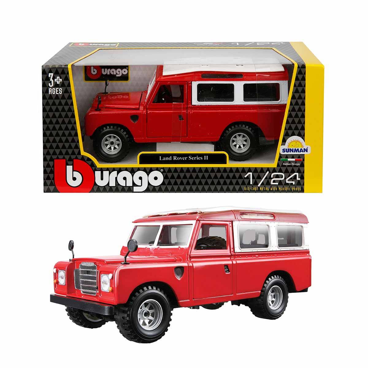 Burago 1/24 Land Rover Series 2 Klasik Model Araba