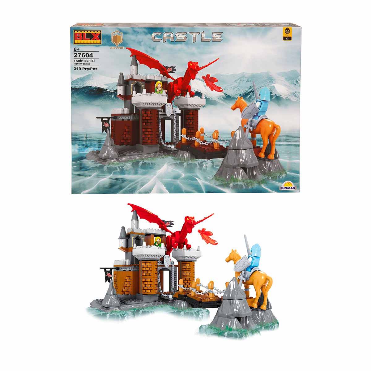 BLX 319 Parça Prenses Ejderha ve Şövalye Kale Lego Seti