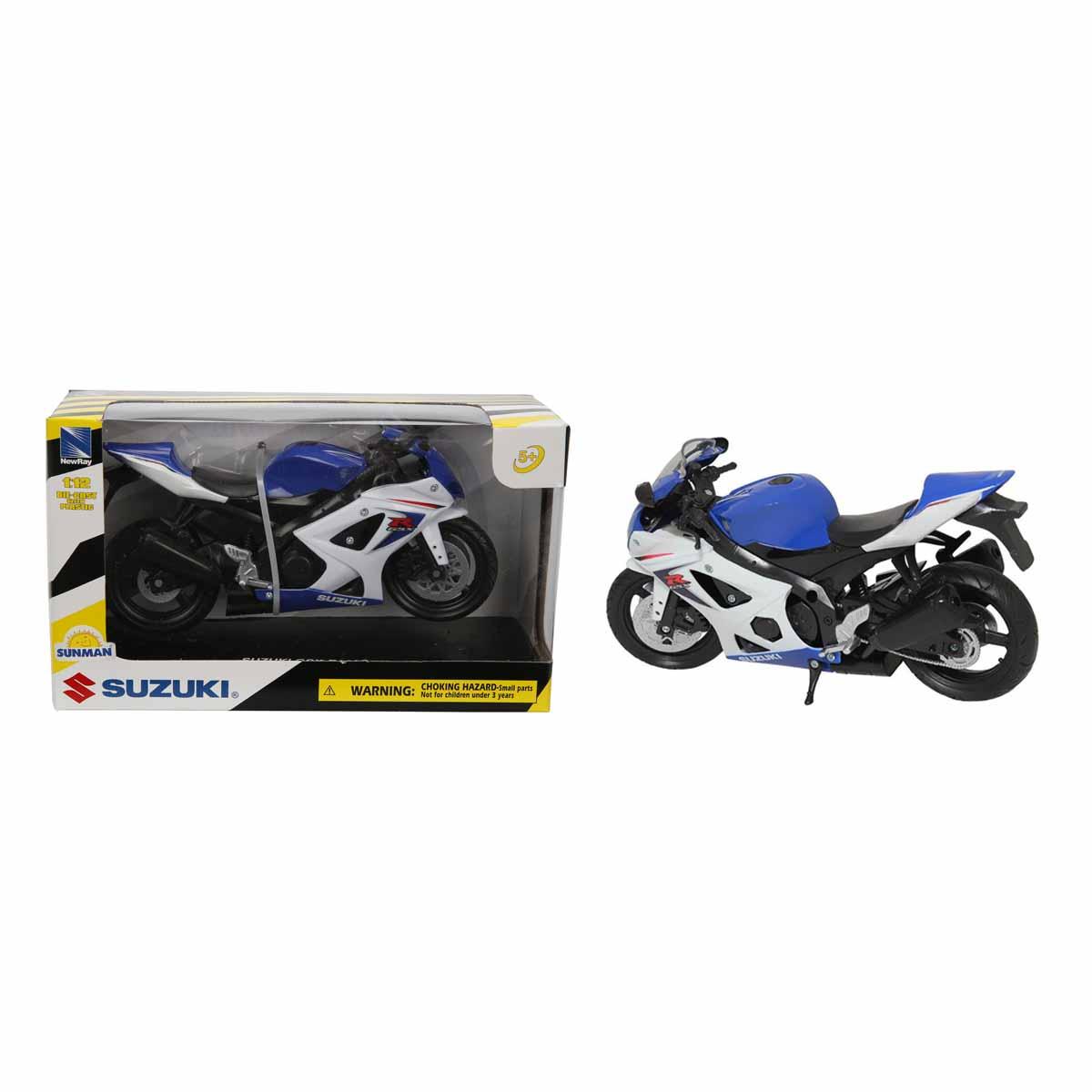 New Ray 1:12 Suzuki GSX-R1000 2008 Model Motosiklet