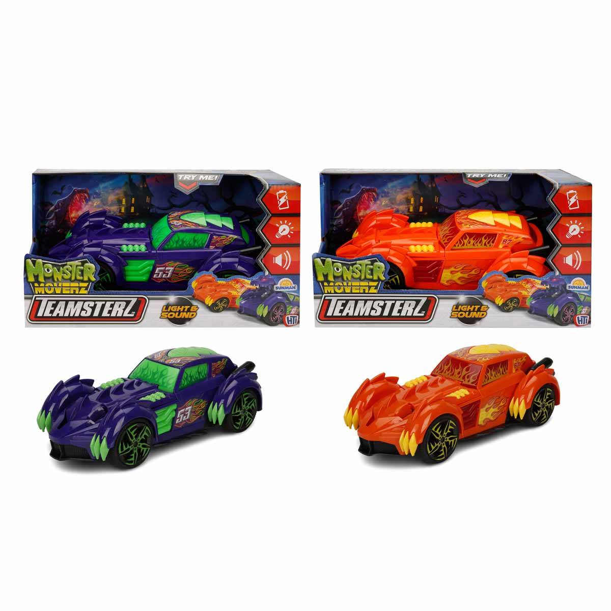 Teamsterz Monster Movers Sesli ve Işıklı Dönüşebilen Araba 27 cm