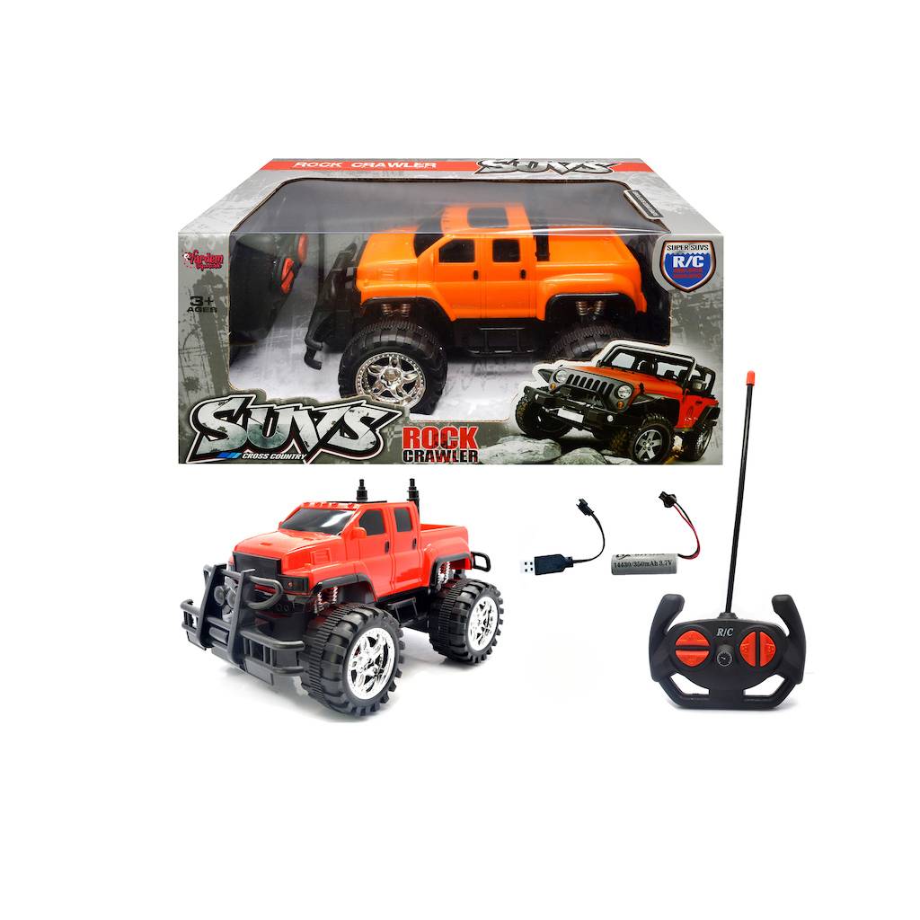 Uzaktan Kumandalı Şarjlı 1:18 Rock Crawler Arazi Aracı