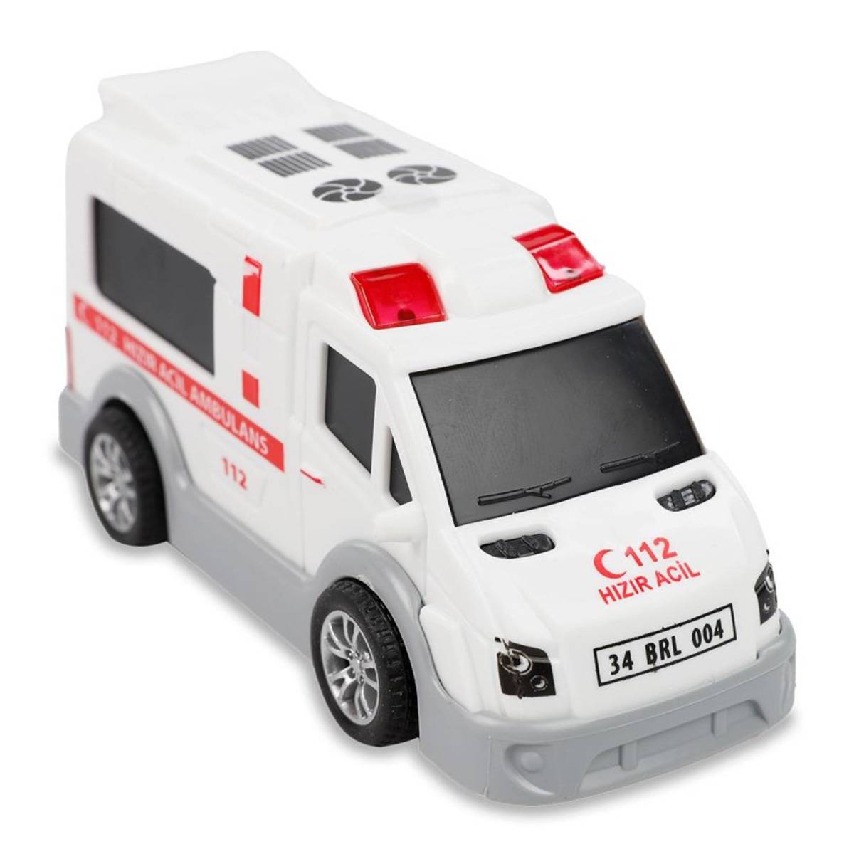 Şehrin Kırılmazları Sürtmeli Ambulans - 12 Cm