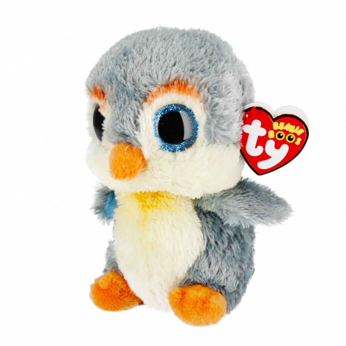 TY Beanie Boos Fisher Gri Penguen 15 cm