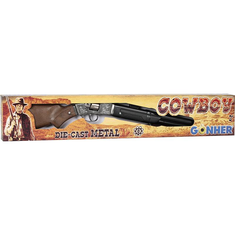 Cowboy Ri̇fle 8 Sh. Plasti̇c Double Barrel