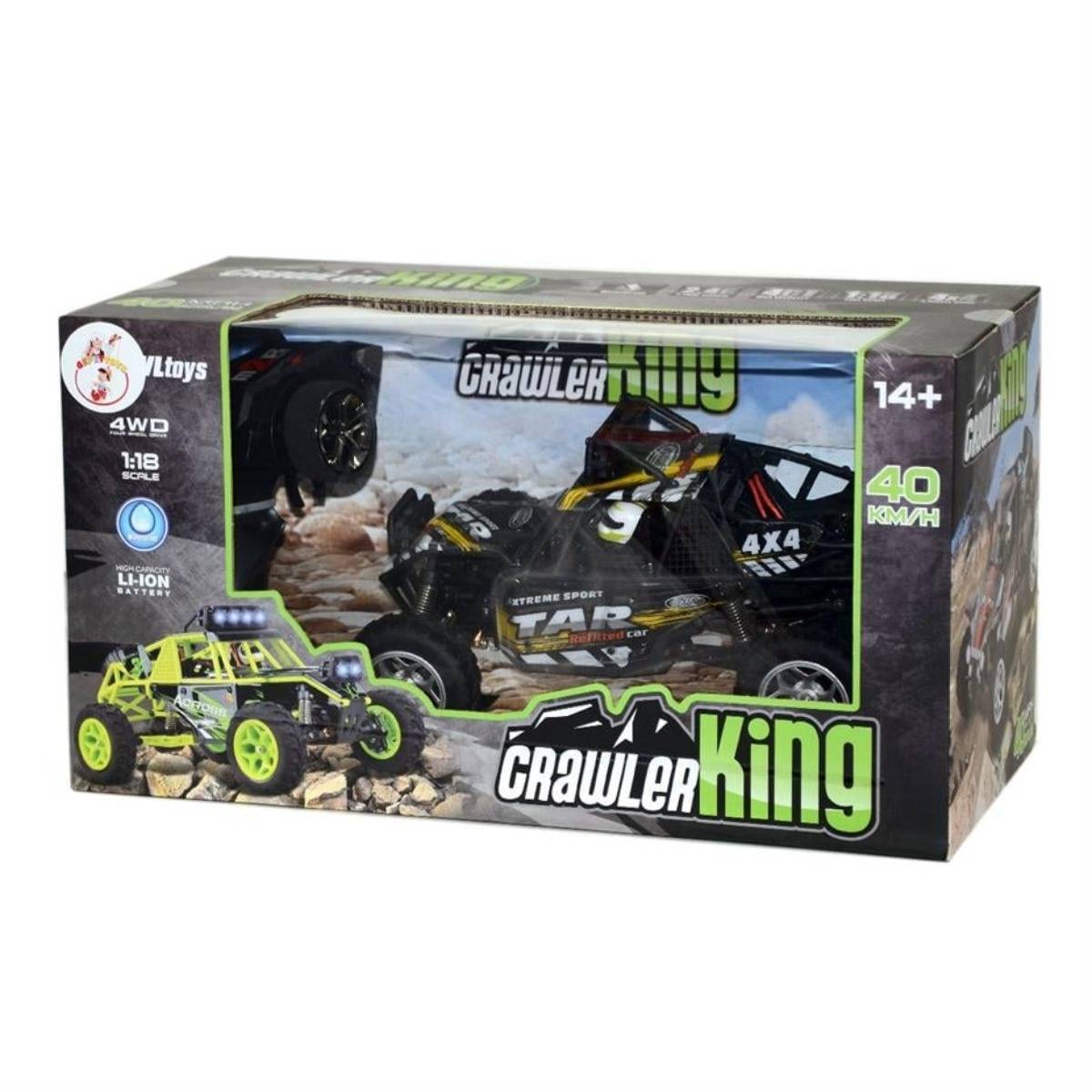 Gepettoys Crawler King 1:18 40 Km/h Uzaktan Kumandalı 4x4 Araba