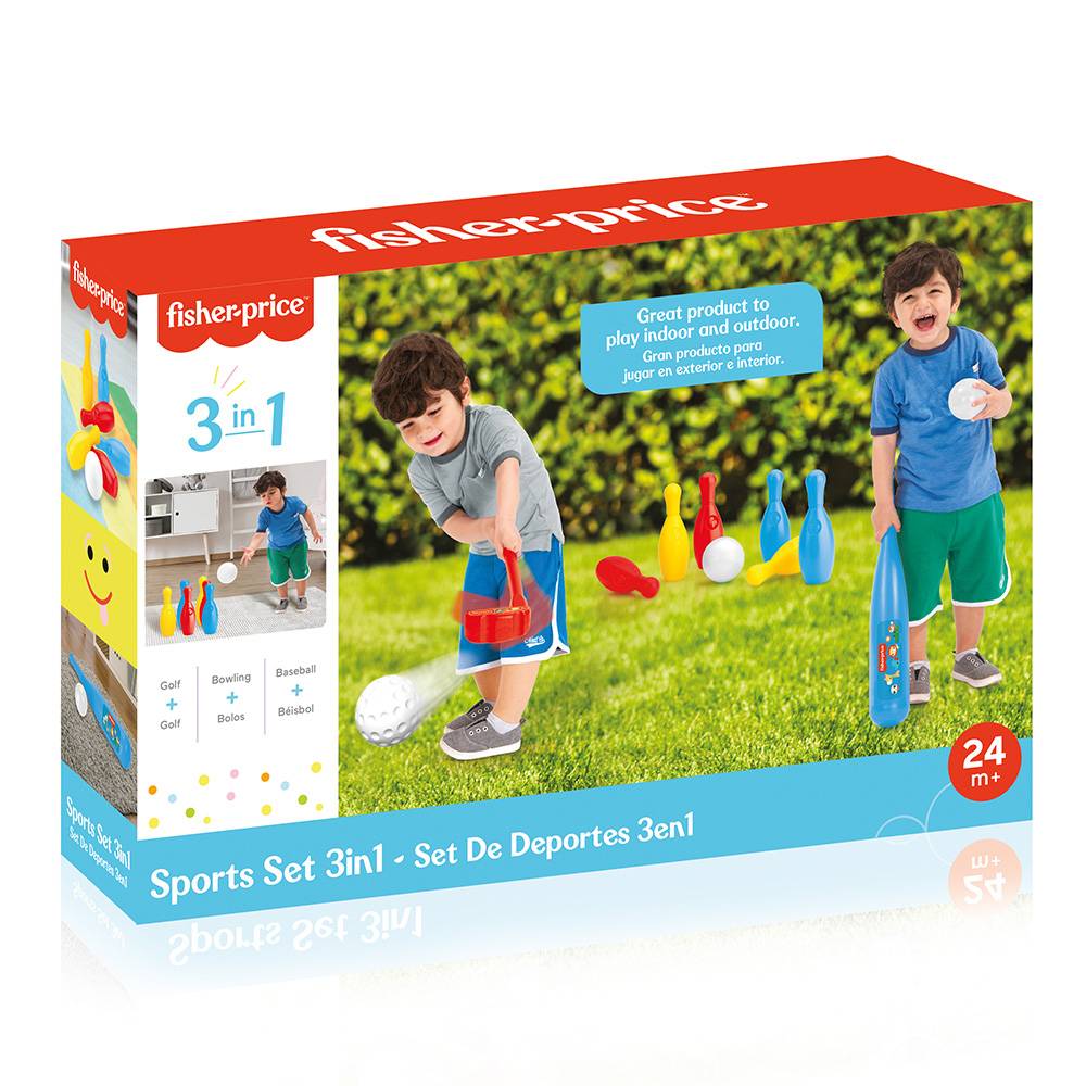 Fisher-Price 3'Ü 1 Arada Spor Seti