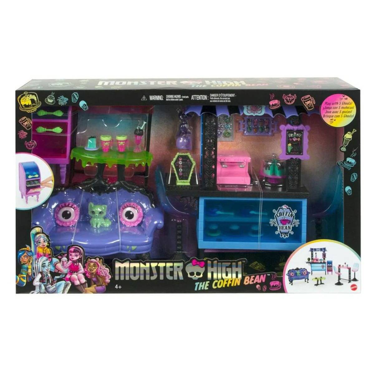 Monster High Coffin Bean Restoran Oyun Seti