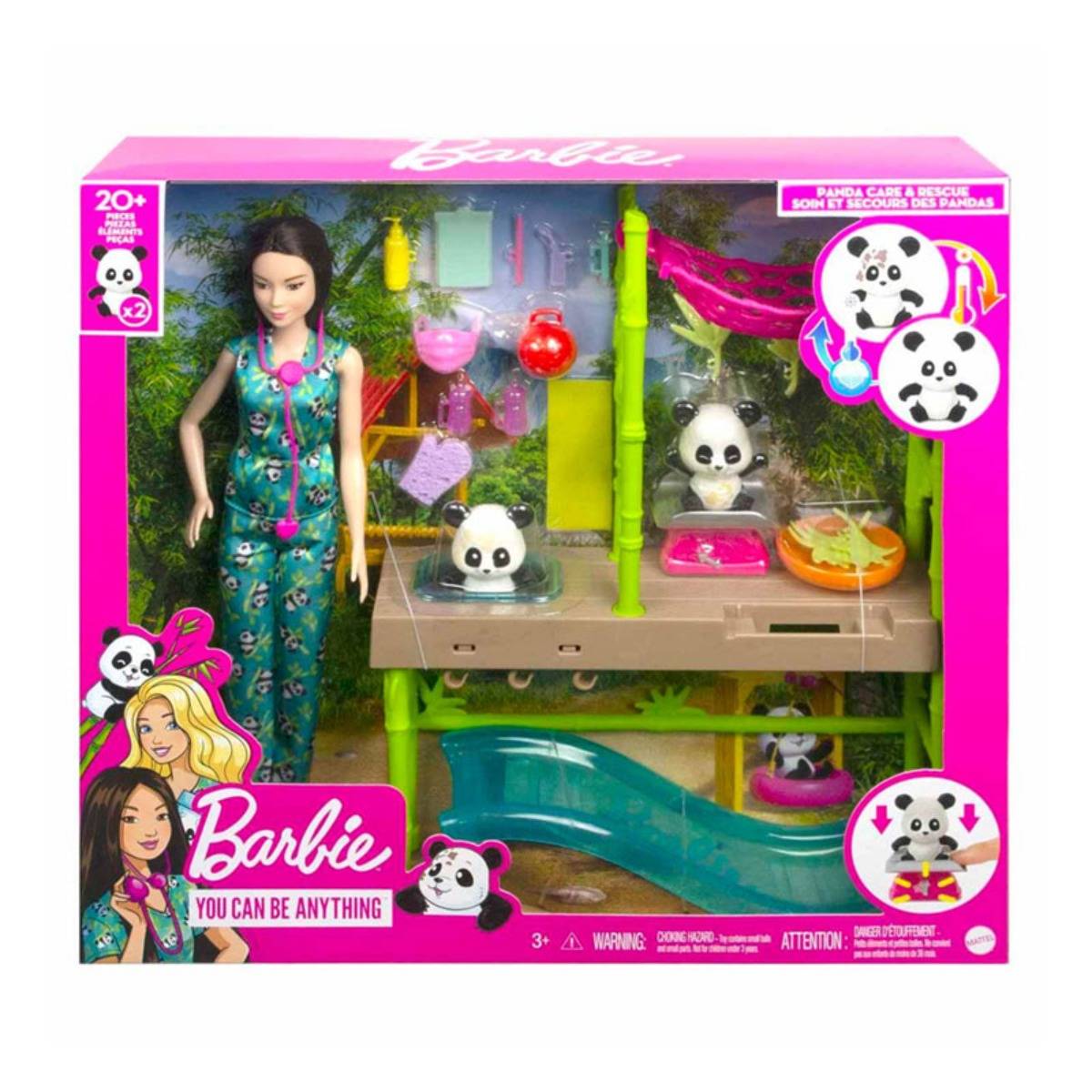 Barbie Yavru Panda Bakımı Oyun Seti