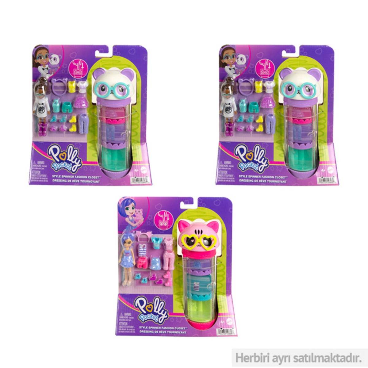 Polly Pocket Moda Eğlencesi Oyun Seti