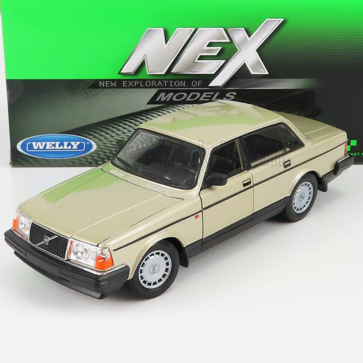 Welly 1:24 Volvo 240 GL Model Araba