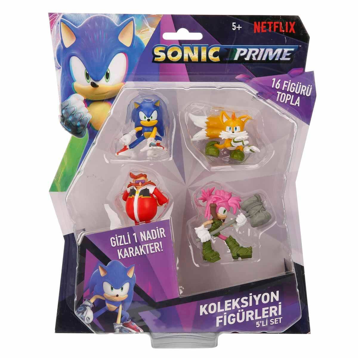 Sonic Prime 5'li Figür Seti