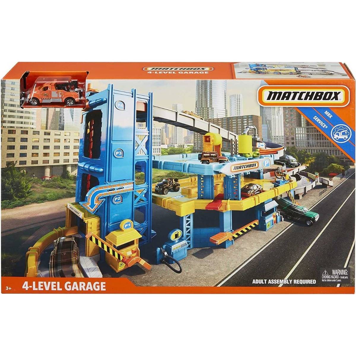 Matchbox 4 Katlı Garaj Servis İstasyonu